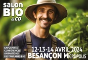 Prochain salon Bio & Co à Besançon !